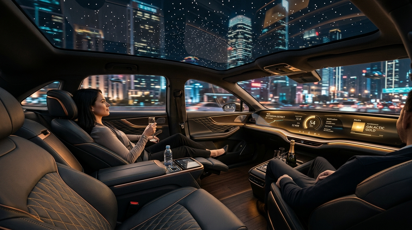 CyberCab Executive Cabin Lounge